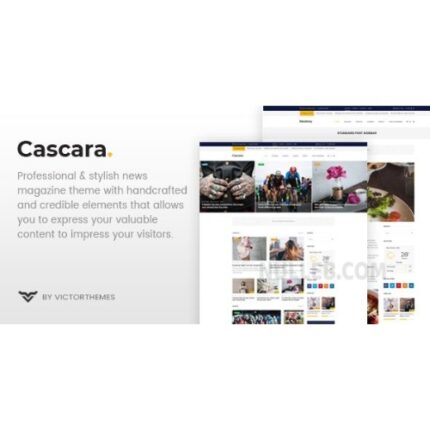 Cascara - Blog, News & Magazine WordPress Theme