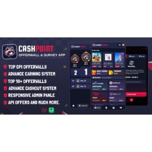 CashPoint Offers & Survay App with Admin Panel