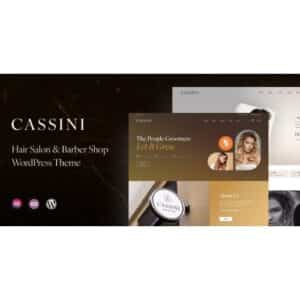 Cassini Hair Salon & Barber Shop WordPress Theme