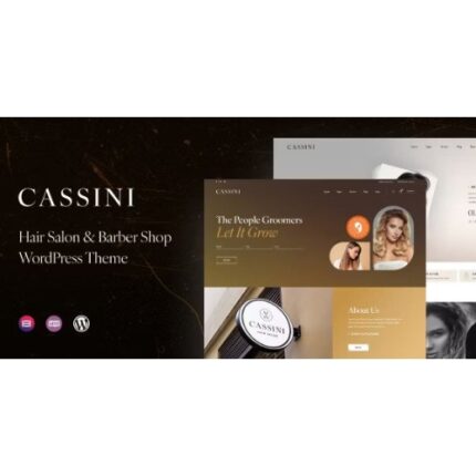 Cassini - Hair Salon & Barber Shop WordPress Theme