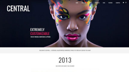 Central – Versatile, Multi-Purpose WordPress Theme