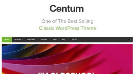 Centum – Responsive WordPress Theme