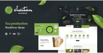 Chaitan Tea Production Company & Organic Store WordPress Theme