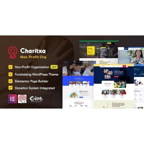 Charitxa | Multipurpose Nonprofit WordPress Theme Charitxa | Multipurpose Nonprofit WordPress Theme - Image 1