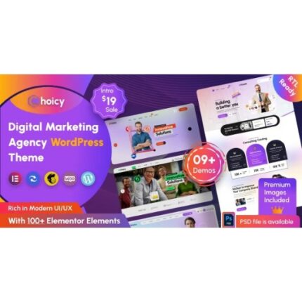 Choicy - Digital Marketing Agency WordPress Theme