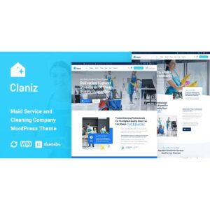 Claniz Cleaning Services WordPress Theme
