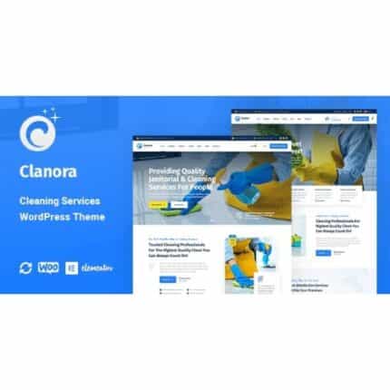 Clanora - Cleaning Services WordPress Theme