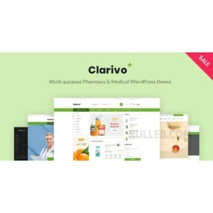 Clarivo - Pharmacy and Medical WordPress theme