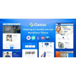 Clentac Cleaning Services WordPress Theme