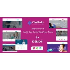 Clinmedix Health And Medical WordPress Theme