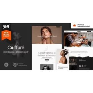 Coiffure Hair Salon & Barber WordPress