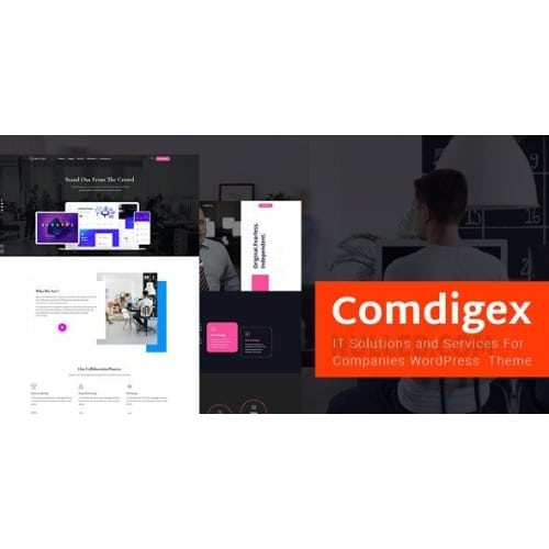 Comdigex - IT Solutions and Services Company WP Theme Comdigex - IT Solutions and Services Company WP Theme - Image 1