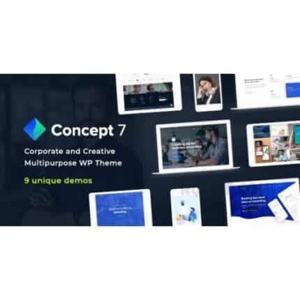Concept Seven | Responsive Multipurpose WordPress Theme