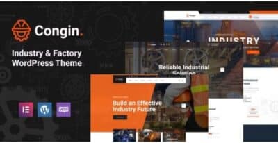 Congin Industry & Factory WordPress Theme