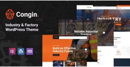 Congin - Industry & Factory WordPress Theme