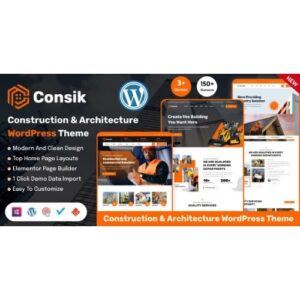 Consik Construction & Architecture WordPress Theme