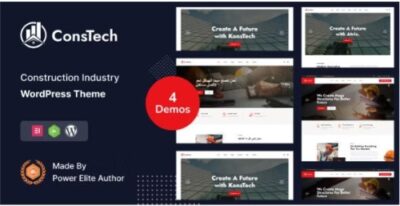 Constech Construction WordPress Theme