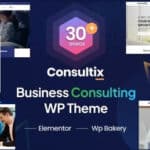 Consultix – Business Consulting WordPress Theme