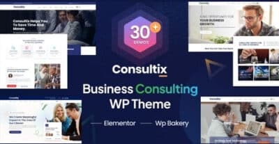 Consultix – Business Consulting WordPress Theme