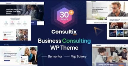 Consultix – Business Consulting WordPress Theme