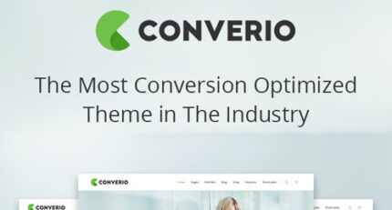 Converio – Responsive Multi-Purpose WordPress Theme
