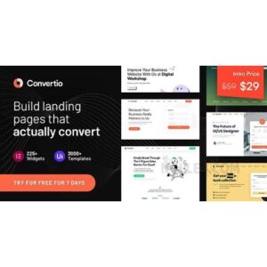 Convertio Conversion Optimized Landing Page Theme