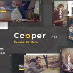 Cooper – Creative Responsive Personal Portfolio WordPress Theme