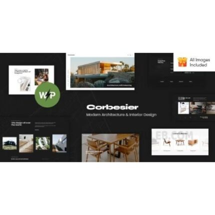 Corbesier - Architecture & Design Interior & Exterior Modern WordPress Theme