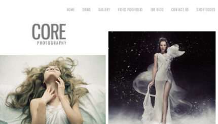 Core Minimalist Photography Portfolio