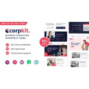 Corpkit Business Consulting WordPress Theme