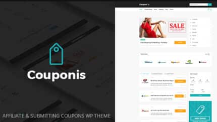 Couponis – Affiliate & Submitting Coupons WordPress Theme