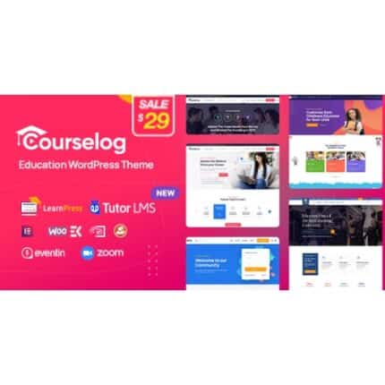 Courselog - Education WordPress Theme