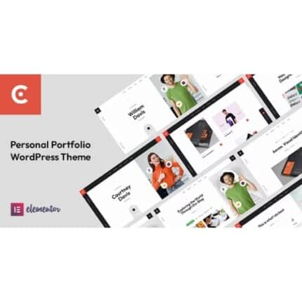 Courtney - CV Resume WordPress Theme