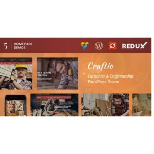 Craftio Carpenter WordPress Theme