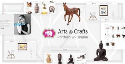 Crafts & Arts Handmade Artist WordPress
