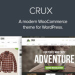 Crux – A modern and lightweight WooCommerce theme