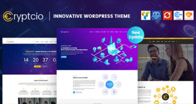 Cryptcio – Innovative WordPress Theme