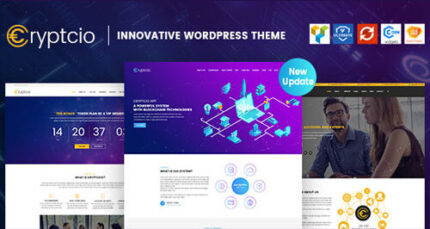 Cryptcio – Innovative WordPress Theme