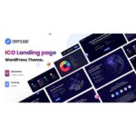 Cryptlight - ICO NFT AI Landing Page WordPress Theme