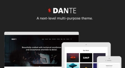 Dante – Responsive Multi Purpose WordPress Theme