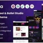 Danza – Dancing School and Ballet Studio WordPress Theme