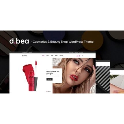 DBea - Cosmetics & Beauty Shop WordPress Theme