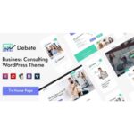 Debate - Business Consulting WordPress Theme
