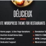 Delicieux | Creative Restaurant WordPress Theme
