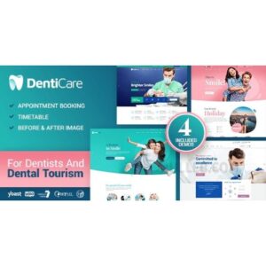 DentiCare Medical & Dentist WordPress Theme
