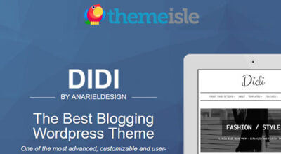 Didi Fashion Blog WordPress Theme