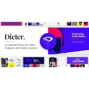 Dieter Authentic Artist & Creative Design Agency Theme