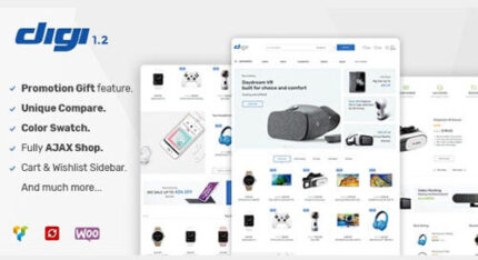 Digi – Electronics Store WooCommerce Theme