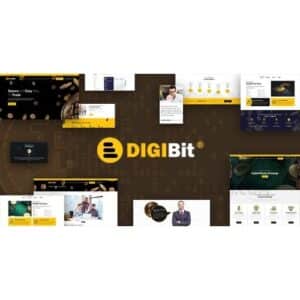 DigiBit Bitcoin Trading WordPress Theme