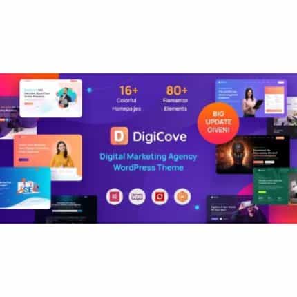 Digicove - Digital Marketing Agency WordPress Theme